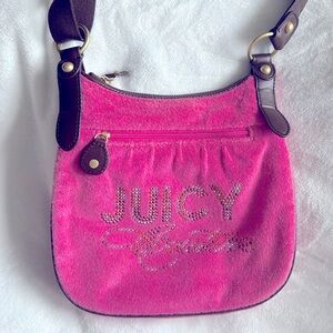 Juicy Couture Y2K pink terrycloth bag 🩷
